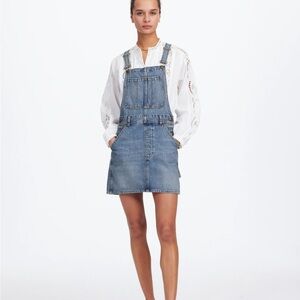 Madewell Denim Overall Dress